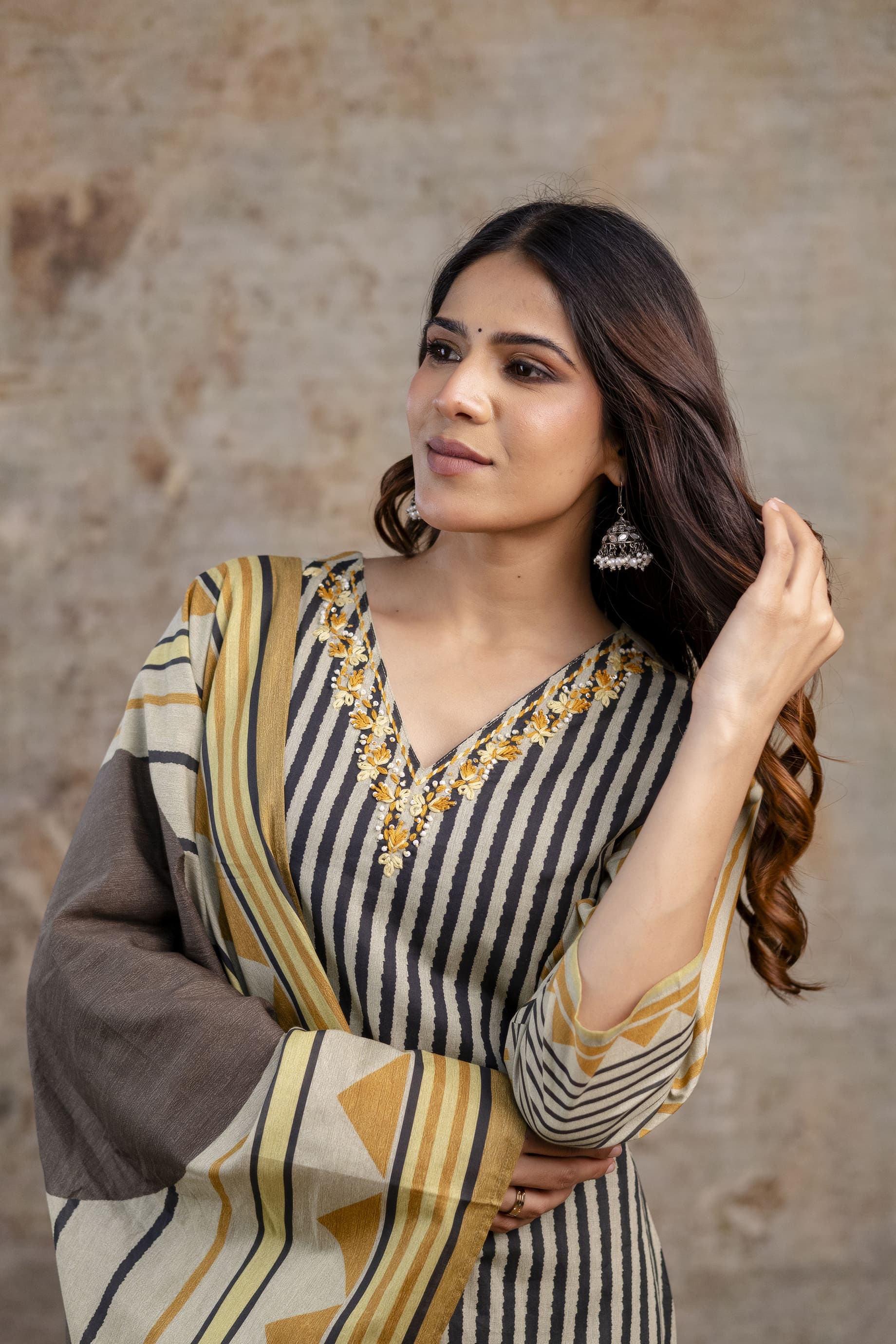 Pure Cotton Ethnic Set